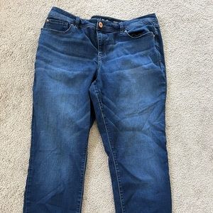 Style & Company Size 16 Long Skinny Leg Curvy Fit Jeans